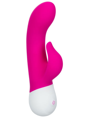 CalExotics Basic Essentials Dual Pleaser Rabbit Vibrator - Rabbit Vibrators