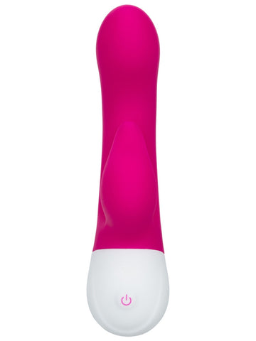 CalExotics Basic Essentials Dual Pleaser Rabbit Vibrator - Rabbit Vibrators