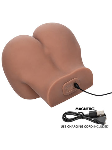 CalExotics Stroke It Vibrating Twerking BBL Stroker - Realistic Butts And Vaginas