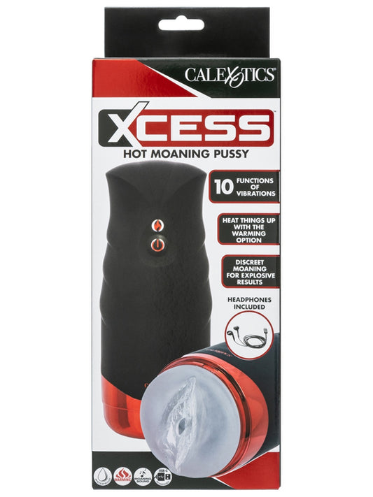 CalExotics Xcess Hot Moaning Pussy Masturbators {% if variant != 'Default Title' and variant != blank %} {% endif %} Masturbators and Strokers