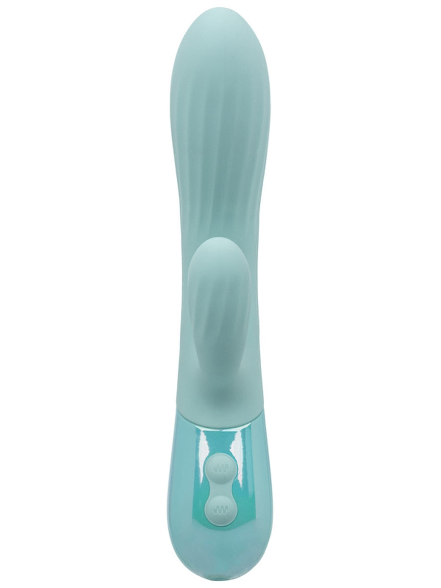California Exotics Aura Dual Ripple Rabbit Vibrator Rabbit Vibrators