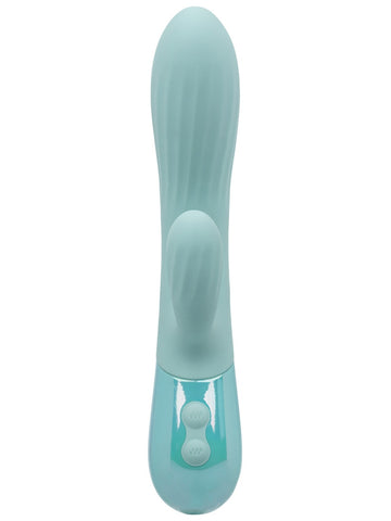 California Exotics Aura Dual Ripple Rabbit Vibrator - Rabbit Vibrators
