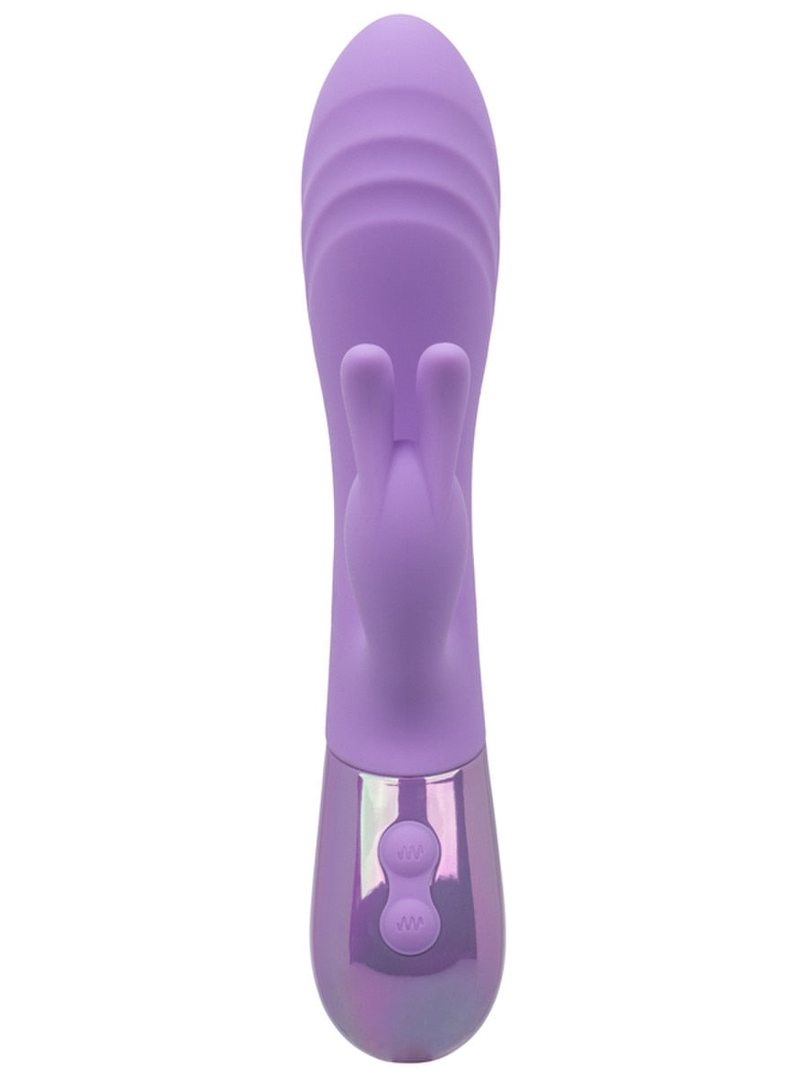 California Exotics Aura Dual Bunny Ears Rabbit Massager Rabbit Vibrators