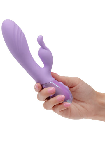 California Exotics Aura Dual Bunny Ears Rabbit Massager - Rabbit Vibrators