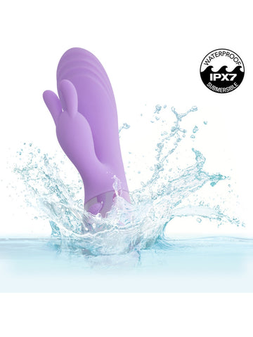 California Exotics Aura Dual Bunny Ears Rabbit Massager - Rabbit Vibrators