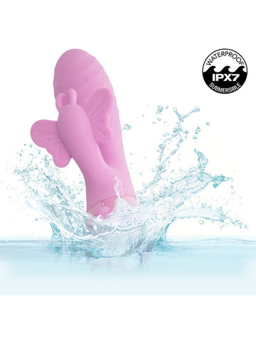 CalExotics Aura Dual Flutter 10 Function Rabbit Vibrator - Rabbit Vibrators