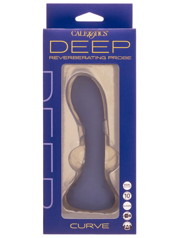 CalExotics Deep Curve Vibrating Butt Plug Probe - Butt Plugs