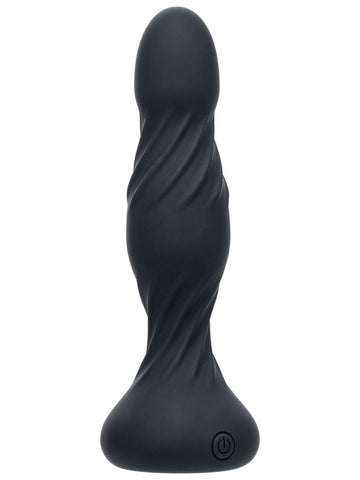 CalExotics Deep Swirl Reverberating Butt Plug - Butt Plugs
