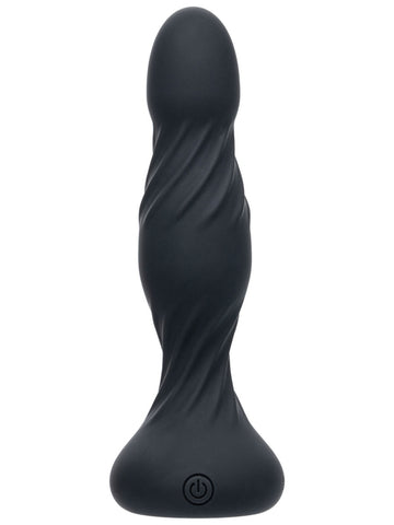 CalExotics Deep Swirl Reverberating Butt Plug - Butt Plugs