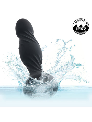 CalExotics Deep Swirl Reverberating Butt Plug - Butt Plugs