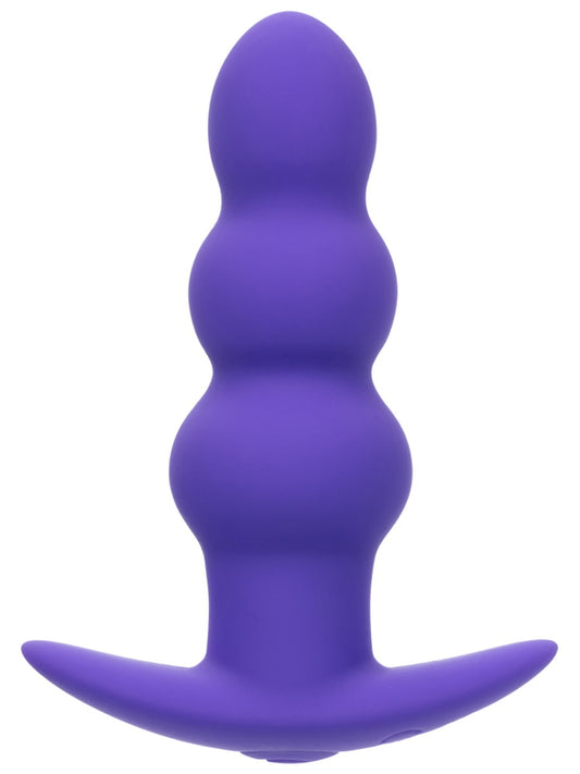CalExotics Basic Essentials Rechargeable Beaded Anal Probe {% if variant != 'Default Title' and variant != blank %} Purple {% endif %} Butt Plugs