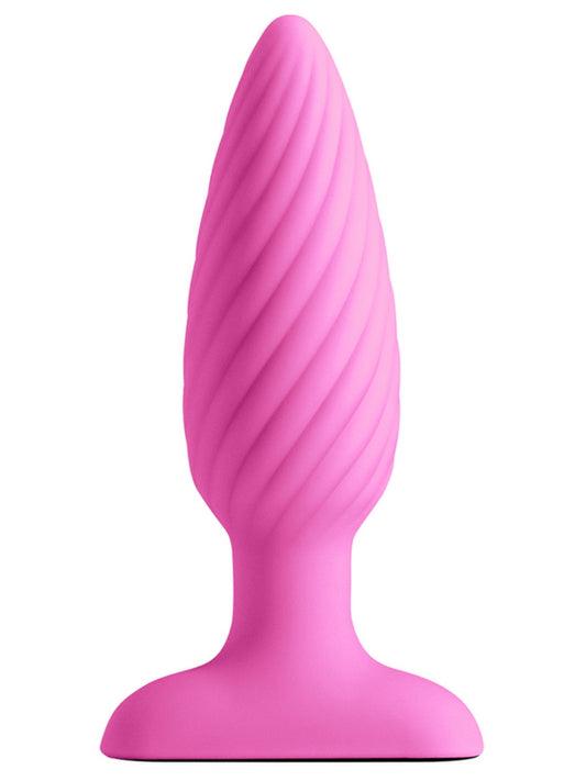 NS Novelties INYA Swirl Vibrating Anal Plug - Butt Plugs