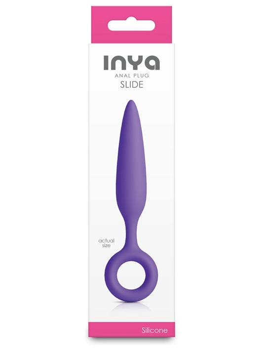 NS Novelties INYA Slide Slim Silicone Anal Plug - Butt Plugs