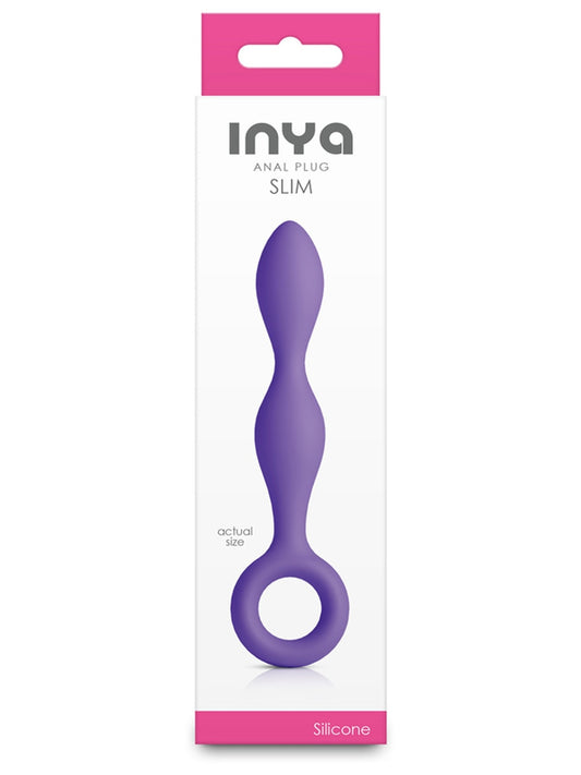 NS Novelties INYA Slim Beginners Silicone Butt Plug - Butt Plugs