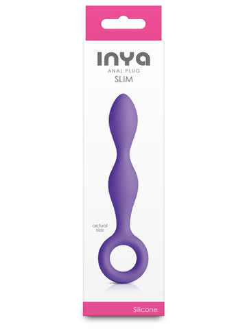 NS Novelties INYA Slim Beginners Silicone Butt Plug - Butt Plugs