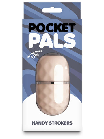 NS Novelties Pocket Pals Diamond White Male Stroker - Masturbators and Strokers