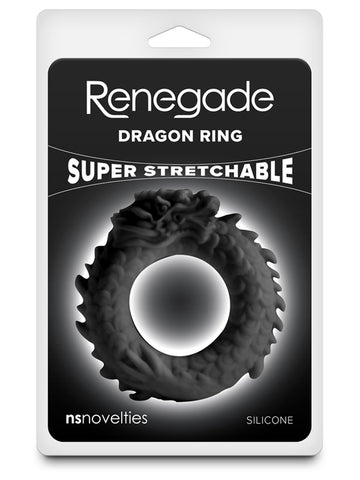 NS Novelties Renegade Dragon Super Stretchy Cock Ring - Stretchy Cock Rings