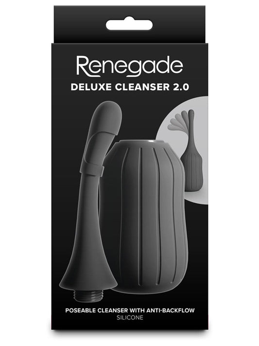 NS Novelties Renegade Deluxe Poseable Anal Cleanser 2.0 - Enemas and Douches