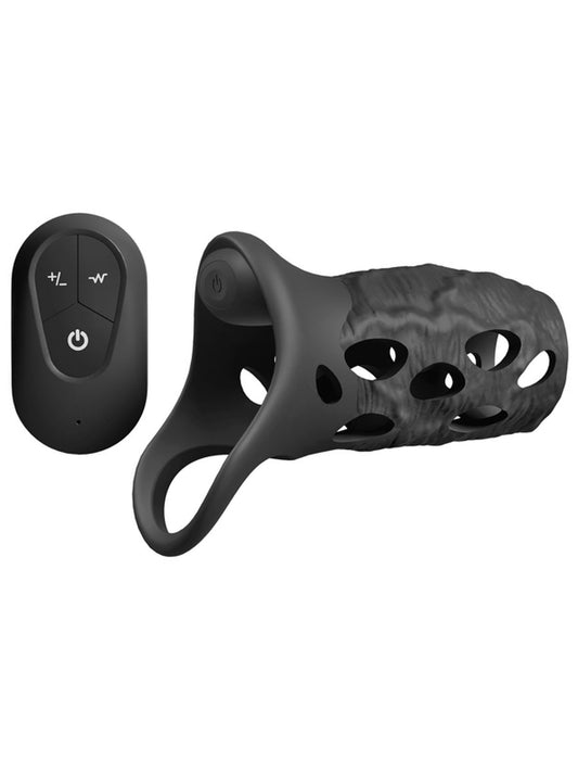 NS Novelties Renegade Edge Vibrating Penis Sleeve - Penis Sleeves and Extenders