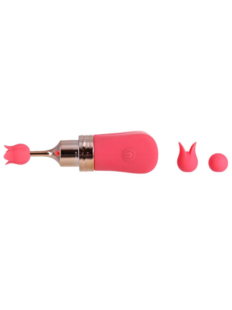 BMS Factory M-Lady Pinpoint Bow Tie Clitoral Wand Massager Clit Ticklers and Pulsators