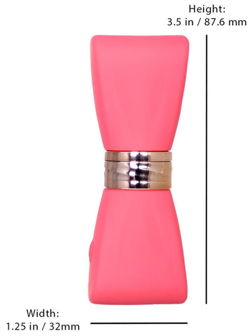 BMS Factory M-Lady Pinpoint Bow Tie Clitoral Wand Massager - Clit Ticklers and Pulsators