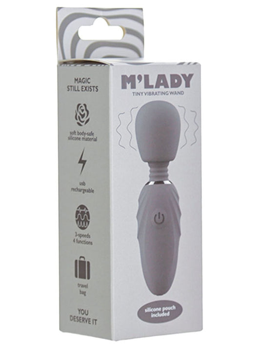 BMS Factory M-Lady Tiny Rechargeable Vibrating Wand Massager Body Wands