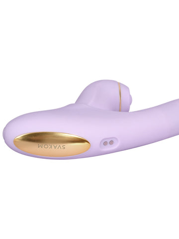 Svakom DuoGlow Multi Function Rotating Rabbit Vibrator - Rabbit Vibrators
