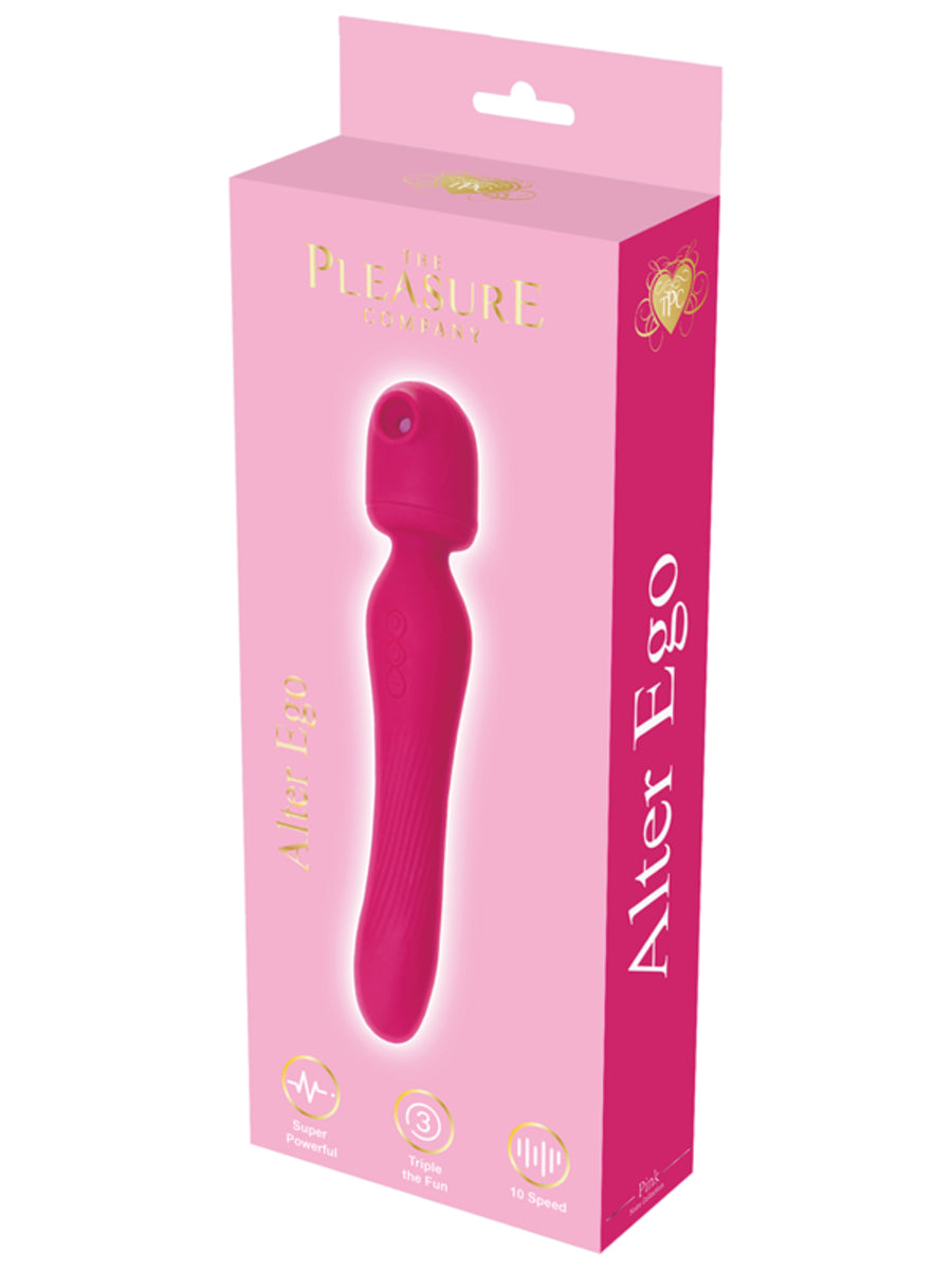 Full Circle Alter Ego Vibrating Silicone Body Wand Body Wands
