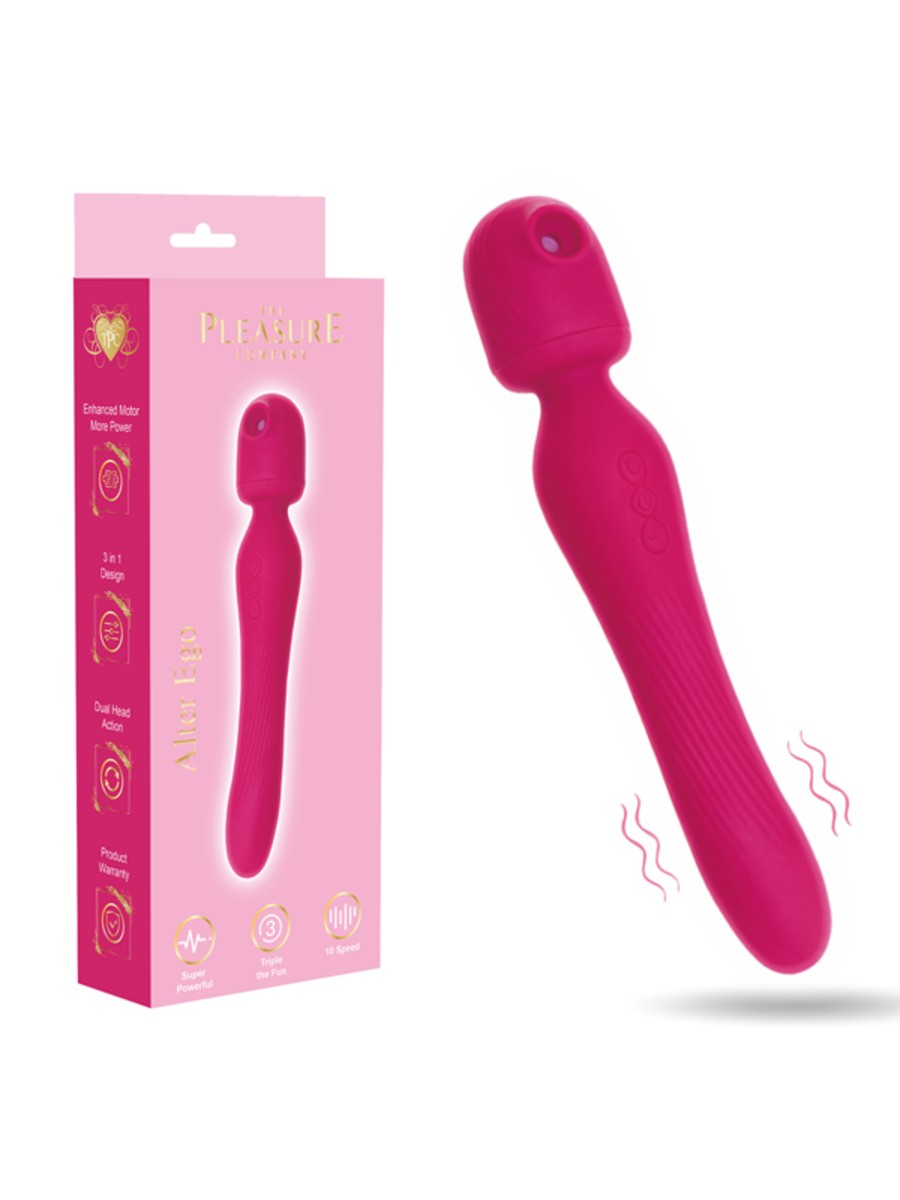 Full Circle Alter Ego Vibrating Silicone Body Wand Body Wands