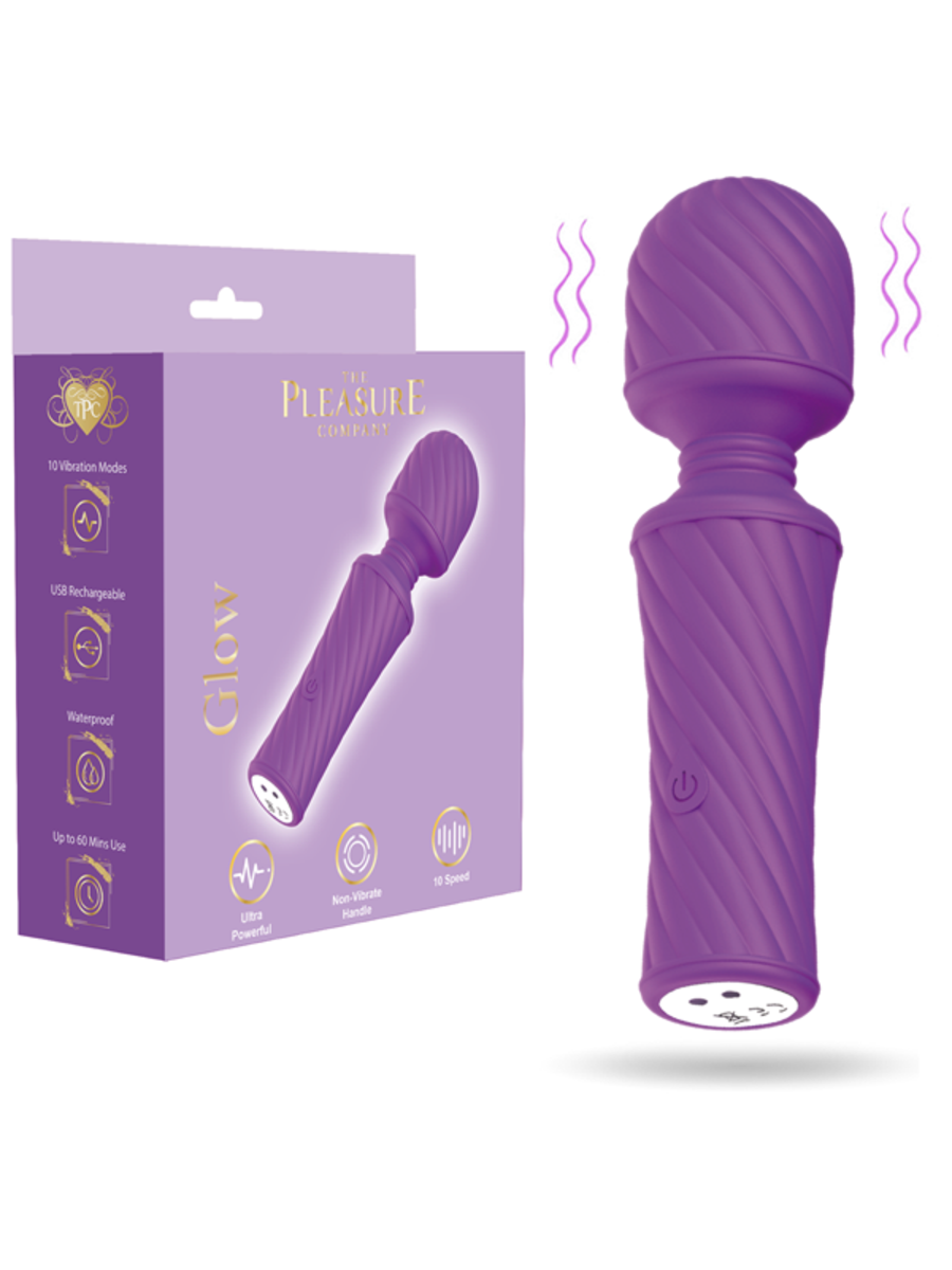 Full Circle Glow Waterproof Body Wand Massager Body Wands