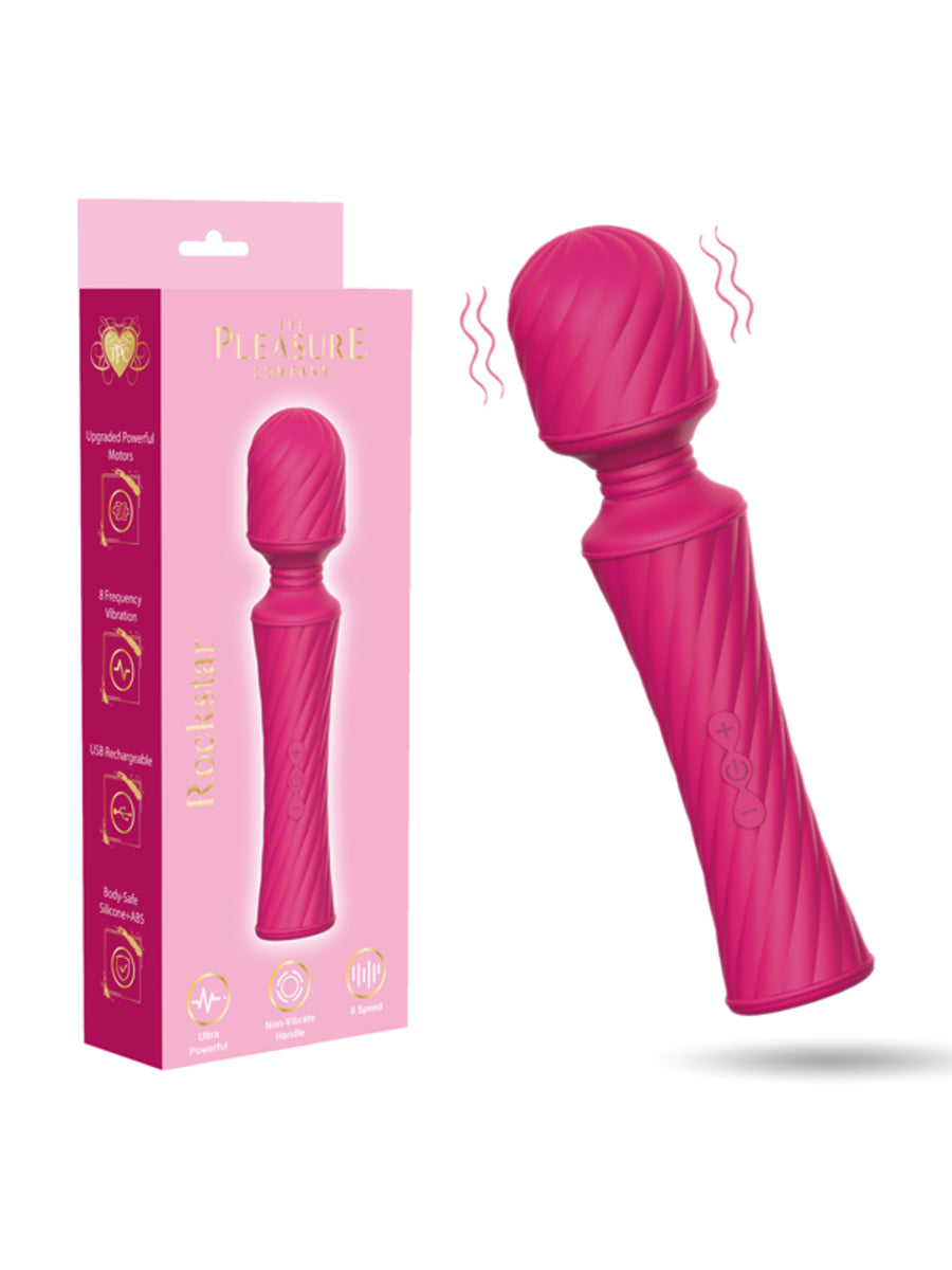 Full Circle Rockstar 8 Functions Body Wand Massager Body Wands