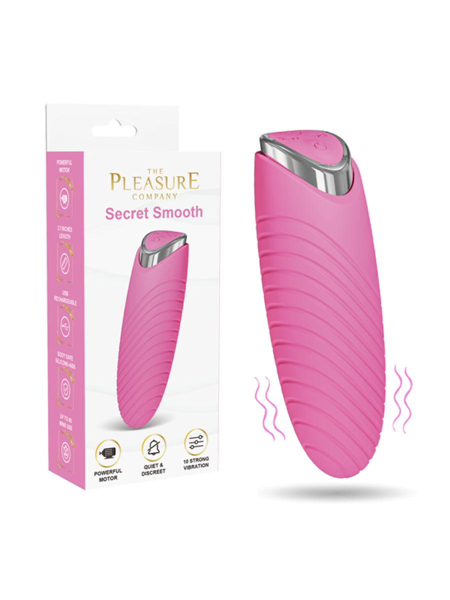 Full Circle Secret Smooth Vibrating Bullet Massager Pink Bullet Vibrators