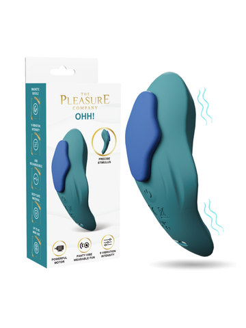 Full Circle OHH! Rechargeable Wearable Panty Vibrator - Clit Ticklers and Pulsators