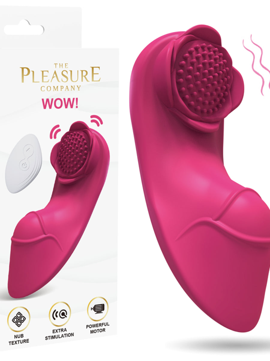 Full Circle WOW! Remote Control Clitoral Stimulator Clit Ticklers and Pulsators