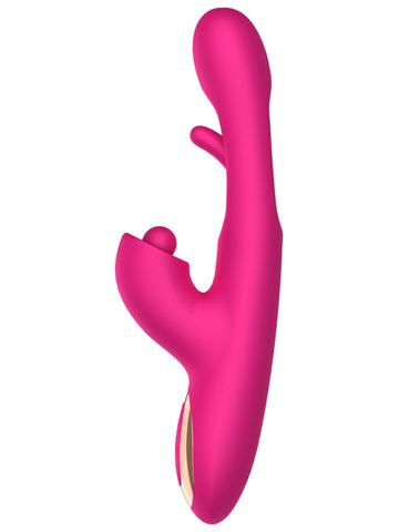 Full Circle Heavens Door Silicone Rabbit Massager - Rabbit Vibrators