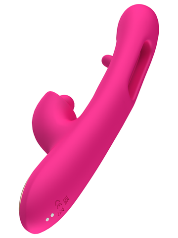 Full Circle Heavens Door Silicone Rabbit Massager - Rabbit Vibrators