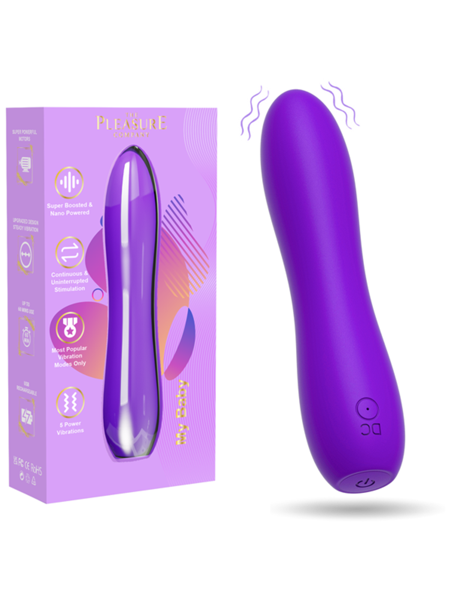 Full Circle My Baby Multi Function Classic G Spot Vibrator Purple G-Spot Vibrators