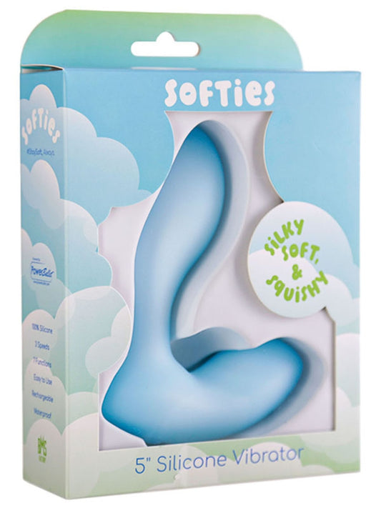 BMS Factory Softies Dual Layer Silicone Anal Vibrator Anal Vibrators