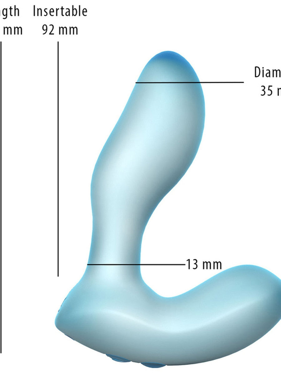 BMS Factory Softies Dual Layer Silicone Anal Vibrator - Anal Vibrators