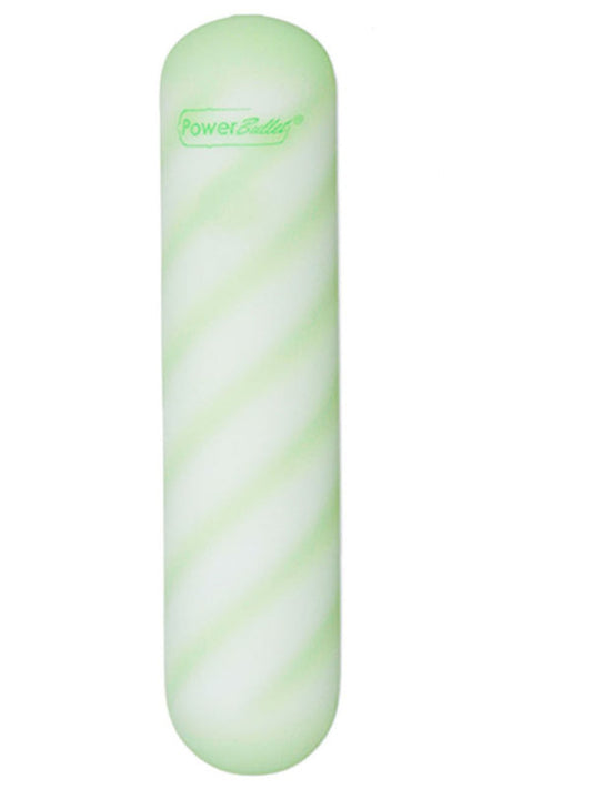 BMS Factory Softies Dual Layer Silicone Bullet Vibrator Green Bullet Vibrators