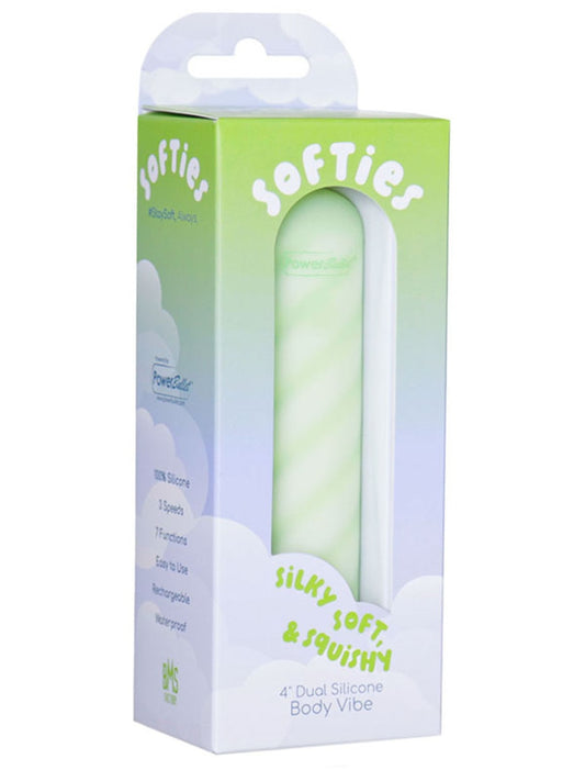 BMS Factory Softies Dual Layer Silicone Bullet Vibrator Bullet Vibrators