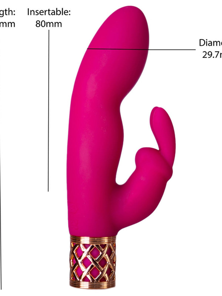 BMS Factory Pillow Talk Secrets Seductive Rabbit Massager - Rabbit Vibrators