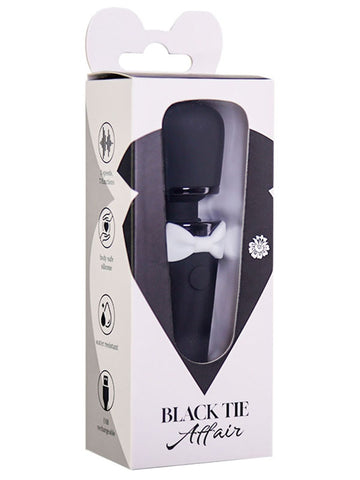BMS Factory Black Tie Affair Body Wand Massager - Body Wands