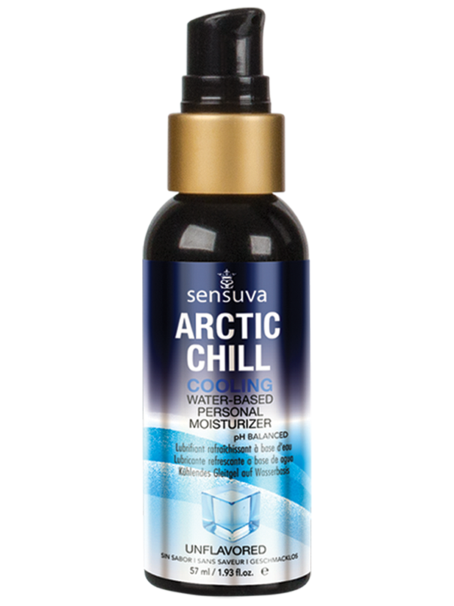 Sensuva Arctic Chill Cooling Personal Moisturizer 2oz Default Title Water Based Lubes