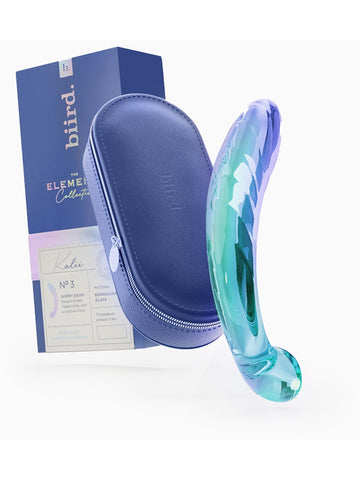 Biird Kalii Borosilicate Glass G Spot Dildo - Glass Sex Toys