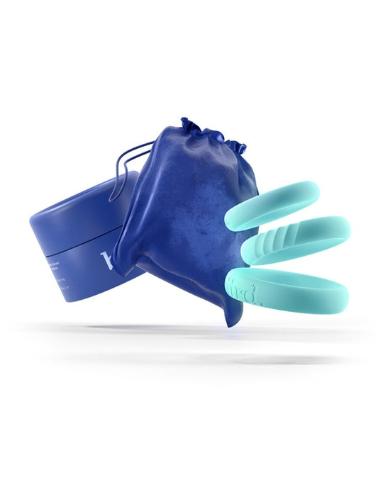 Biird Riin Set of 3 Silicone Penis Rings Cock Ring Sets