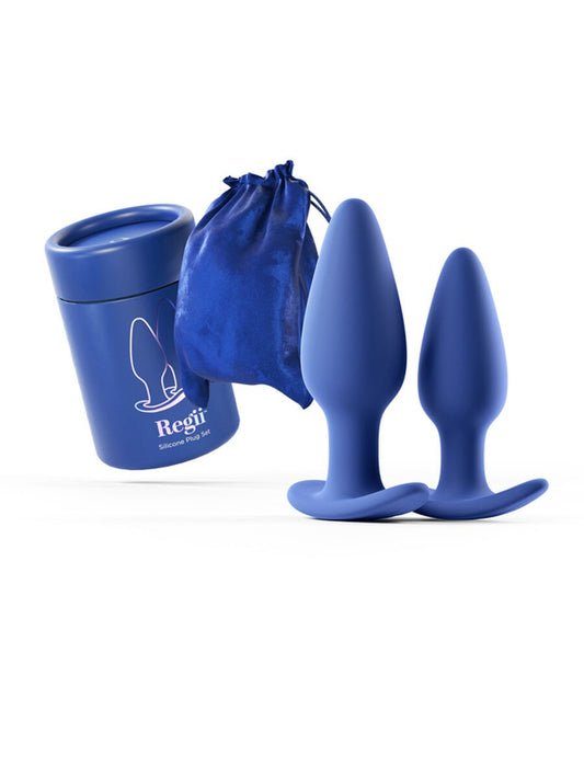 Biird Regii Set of 2 Silicone Anal Plugs Butt Plugs