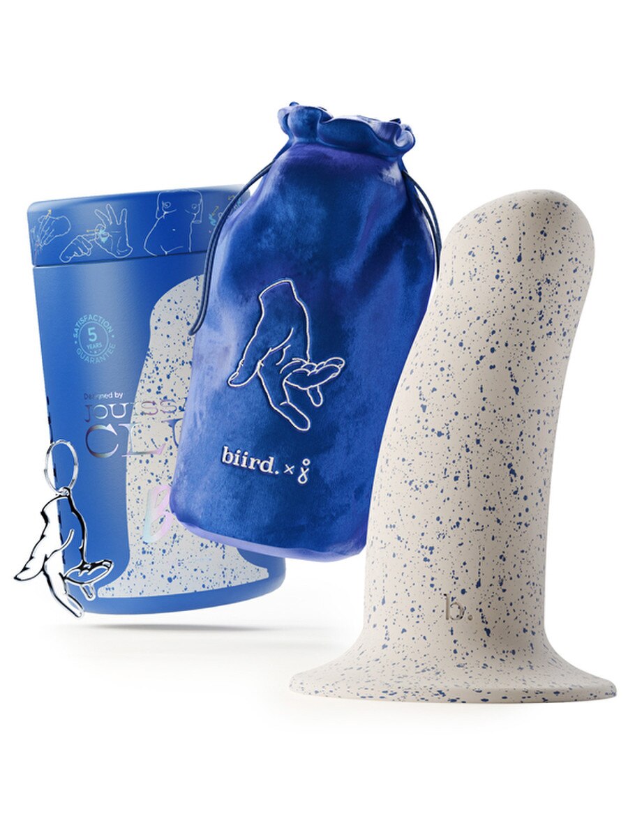 Biird Boo Suction Cup Base Thick Silicone Dildo Non-Realistic Dildos