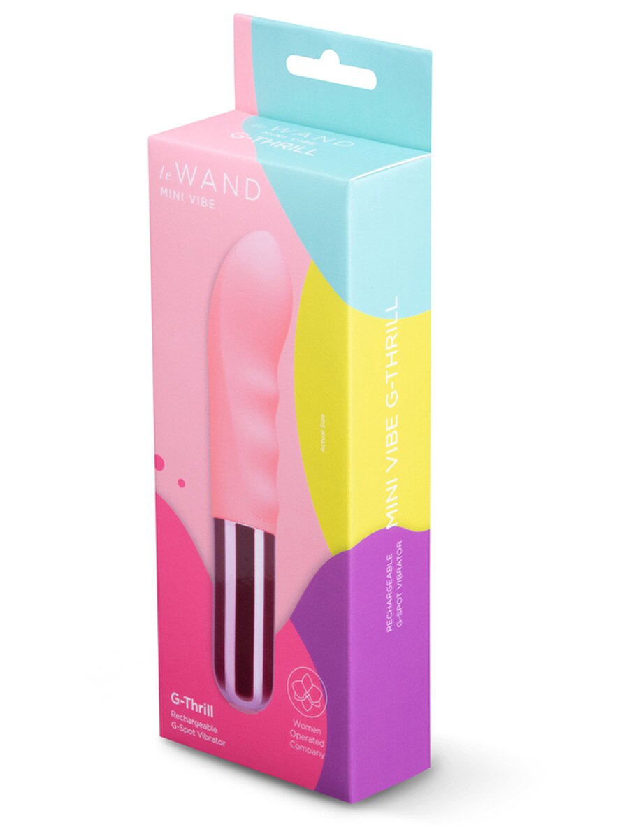 Le Wand Mini Vibe G-Thrill Rechargeable G Spot Massager G-Spot Vibrators