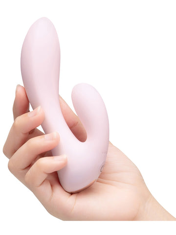 Le Wand Mini Vibe G-Double Clitoral and G Spot Vibrator - Rabbit Vibrators